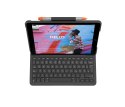 Logitech Slim Folio QWERTZ Niemiecki Bluetooth Grafitowy