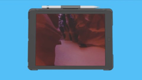 Logitech Slim Folio QWERTZ Niemiecki Bluetooth Grafitowy