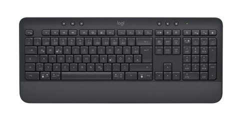 Logitech Signature MK650 Combo For Business klawiatura Dołączona myszka Biuro Bluetooth QWERTZ Niemiecki Grafitowy