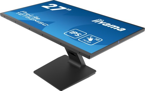 Monitor iiyama ProLite T2752MSC-B1 komputerowy 68,6 cm (27") 1920 x 1080 px Full HD LED Ekran dotykowy Czarny