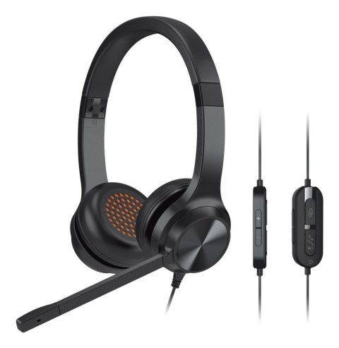 Słuchawki z mikrofonem CHAT USB