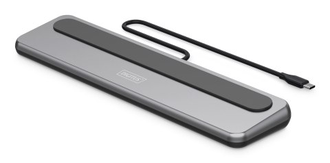 Stacja dokująca USB-C 12 portowa, max. 8K/30Hz z HDR, HDMI, DP, max. 3 monitory (MST), USB-C 3.2 Gen2, Gigabit Ethernet, SD/Micr