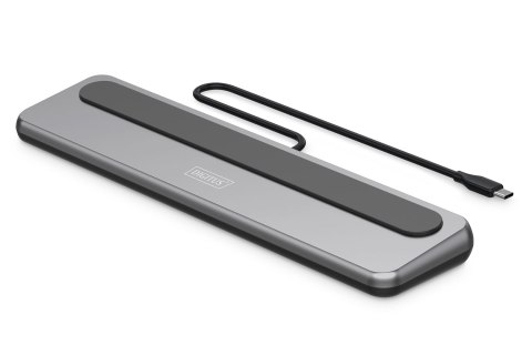 Stacja dokująca USB-C 12 portowa, max. 8K/30Hz z HDR, HDMI, DP, max. 3 monitory (MST), USB-C 3.2 Gen2, Gigabit Ethernet, SD/Micr