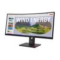 Monitor Lenovo ThinkVision T34WD-40 64AEGAT1EU_D LED display 86,4cm (34") 3440 x 1440 px Wide Quad HD Czarny