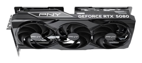 PNY GeForce RTX 5080 Overclocked Triple Fan GPU NVIDIA 16 GB GDDR7