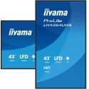 Płaski ekran iiyama LH4364UHS-B1AG 43 cale LCD UHD - 109,2 cm