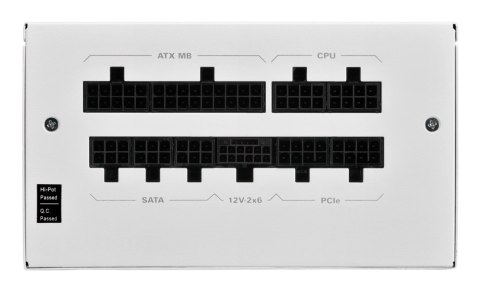 Zasilacz Sharkoon Rebel P20 ATX 1000W Modułowy Biały