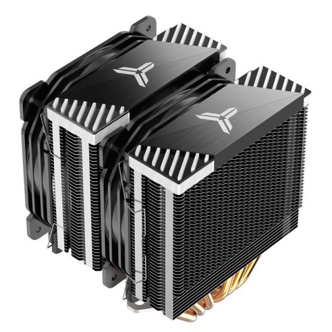 Chłodzenie procesora Jonsbo CR-2000GT z chłodnicą i wentylatorem 12 cm, kolor czarny, 1 szt.
