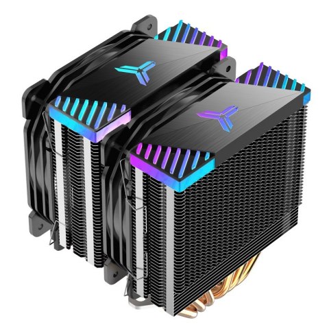 Chłodzenie procesora Jonsbo CR-2000GT z chłodnicą i wentylatorem 12 cm, kolor czarny, 1 szt.