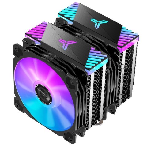 Chłodzenie procesora Jonsbo CR-2000GT z chłodnicą i wentylatorem 12 cm, kolor czarny, 1 szt.