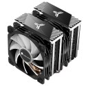 Chłodzenie procesora Jonsbo CR-2000GT z chłodnicą i wentylatorem 12 cm, kolor czarny, 1 szt.