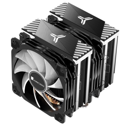 Chłodzenie procesora Jonsbo CR-2000GT z chłodnicą i wentylatorem 12 cm, kolor czarny, 1 szt.