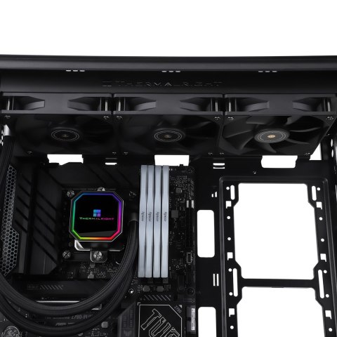 Kompletne chłodzenie wodne Thermalright Frozen Prism 360 BLACK z podświetleniem RGB, 360 mm, czarne