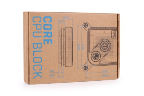 Alphacool Core 1 Aurora Chłodzenie procesora, ARGB