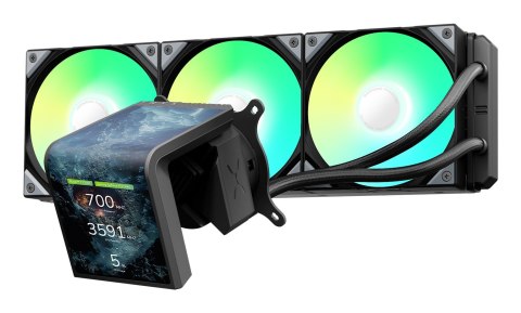 Kompletne chłodzenie wodne TRYX PANORAMA SE ARGB 360 z wyświetlaczem 3D AMOLED