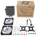 Thermalright Phantom Spirit 120 SE ARGB Procesor Chłodnica powietrza 12 cm Czarny 1 szt.