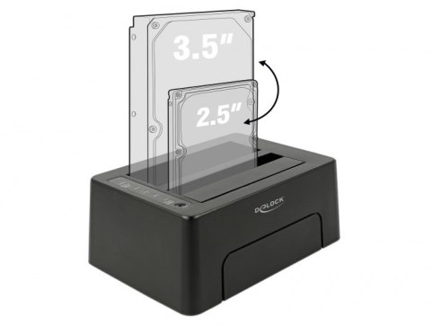 Delock USB Type-C 3.1 Stacja dokująca na 2 x SATA HDD / SSD
