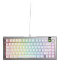 Glorious Gaming GMMK 3 PRO 75% Prebuilt klawiatura USB QWERTY US English Srebrny