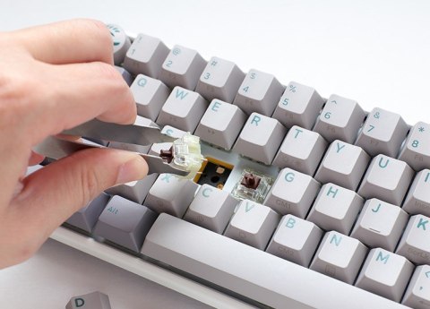 Klawiatura Ducky One 3 SF Gaming USB QWERTY US International Szary