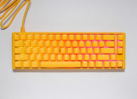 Klawiatura Ducky One 3 Yellow SF Gaming USB QWERTY US English Żółty