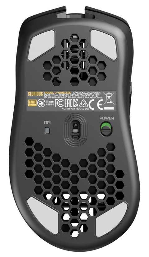 Glorious PC Gaming Race GLO-MS-DW-MB myszka Po prawej stronie RF Wireless 19000 DPI