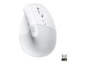 Logitech Mysz LIFT FOR BUSINESS - OFF-WHITE/PALE GREY