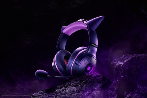 Zestaw słuchawkowy Razer Kraken Kitty V2 Przewodowe Nauszne Mikrofon Redukcja szumów Edycja Gengara