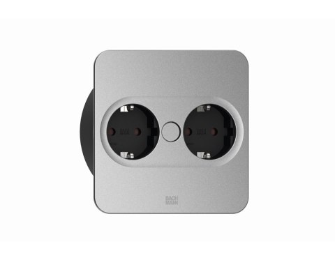 Bachmann TWIST 2 kwadratowe srebrne 2xCEE7/3, 2,0m AEH