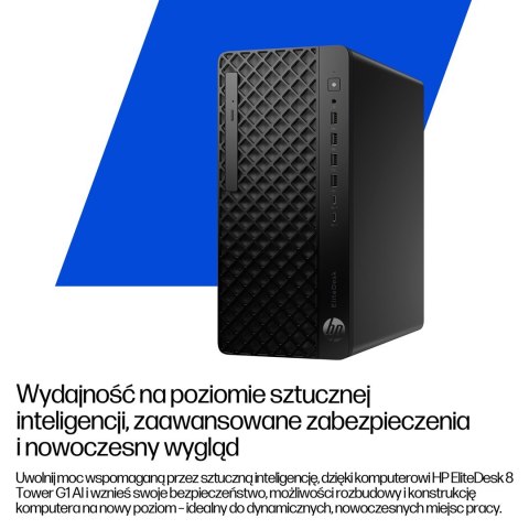 HP EliteDesk 8 Tower G1i Ultra 7 265 16GB DDR5 56000 SSD1TB Arc W11Pro 3Y OnSite