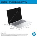 HP OmniBook 7 AI 14-fr0220nw Ultra 5 225U 14"2K OLED 300nits LBL 16GB LPDDR5-7467 SSD512 Intel Graphics Cam 5 Mpx IR 68Wh Win11 