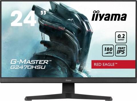 Iiyama G-MASTER G2470HSU-B6 monitor komputerowy 60,5 cm (23.8") 1920 x 1080 px Full HD LCD Czarny