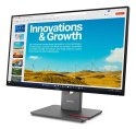 Lenovo ThinkVision P24QD-40 LED display 60,5 cm (23.8") 2560 x 1440 px Quad HD LCD Czarny