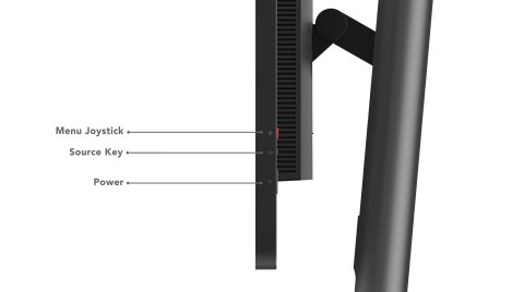 Monitor Lenovo ThinkVision P27h-30 LED display 68,6 cm (27") 2560 x 1440 px Quad HD LCD Czarny