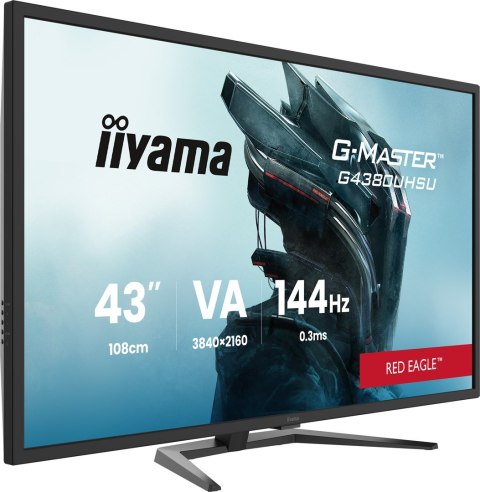 Monitor iiyama G-MASTER Przenieś swoją rozgrywkę na wyższy poziom z 43" monitorem G4380UHSU