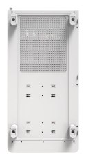Drewniana obudowa PC Montech XR, Midi-Tower, ATX, ARGB, Szkło hartowane - biała