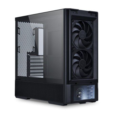 Lian Li LANCOOL 207 Digital PC-Gehäuse, Midi-Tower, ATX, Tempered Glass, kolor czarny