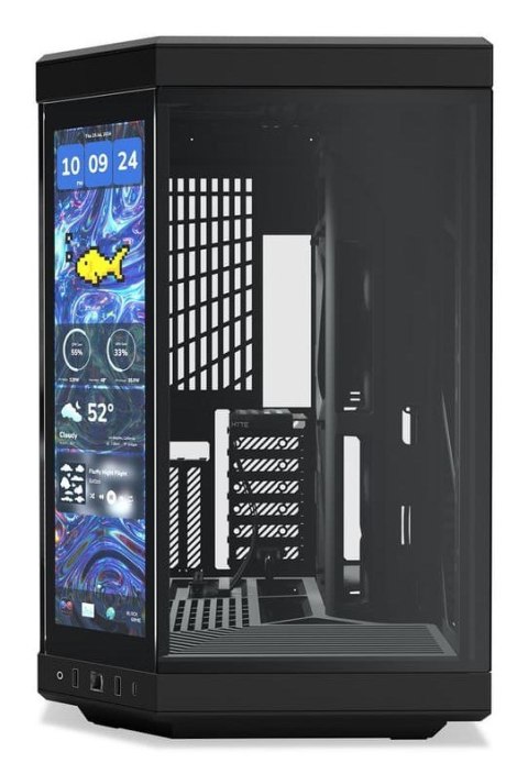 Obudowa Hyte Y70 Midi Tower Touch Infinite - Pitch Black