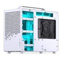 Obudowa Jonsplus Z20 GEJP-023 Mesh PC, Mini Tower, Micro-ATX, z uchwytem do przenoszenia - biała