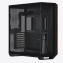 Obudowa PC APNX V1, Midi-Tower, ATX, Tempered Glass, Holz, schwarz