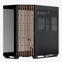 Obudowa PC APNX V1, Midi-Tower, ATX, Tempered Glass, Holz, schwarz