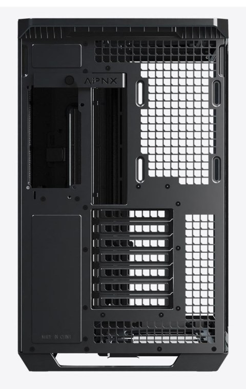 Obudowa PC APNX V1, Midi-Tower, ATX, Tempered Glass, Holz, schwarz