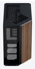 Obudowa PC APNX V1, Midi-Tower, ATX, Tempered Glass, Holz, schwarz