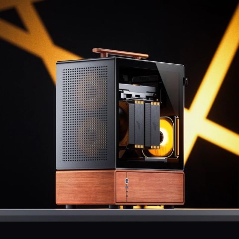 Obudowa PC Jonsbo T7, Midi-Tower, mATX, Szkło hartowane