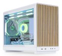 Obudowa PC Lian Li DAN A3-mATX Wood Edition, Szkło hartowane, Micro-ATX - Buk, biała
