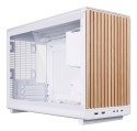 Obudowa PC Lian Li DAN A3-mATX Wood Edition, Szkło hartowane, Micro-ATX - Buk, biała