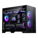 Obudowa PC PHANTEKS XT M3, Mini Obudowa, mATX, RGB, Szkło hartowane - w tym 3x wentylatory 120 mm, czarne