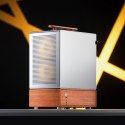 Obudowa PC Jonsbo T7, Midi-Tower, mATX, Szkło Hartowane - srebrne