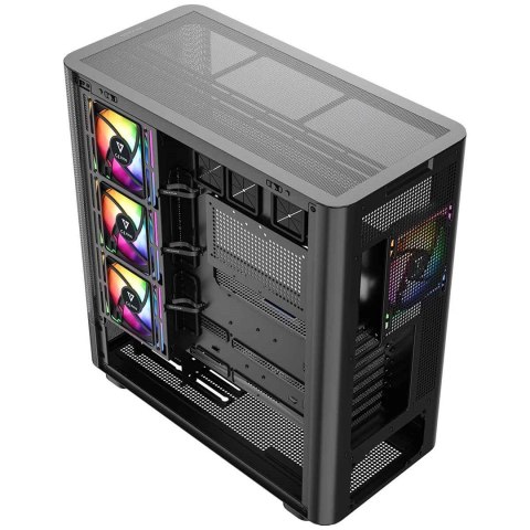 MODECOM OBUDOWA VOLCANO AQ 400 ARGB MIDI CZARNA