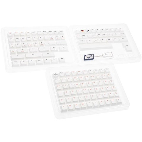 Ducky Outlaw 65 klawiatura Uniwersalne USB Srebrny