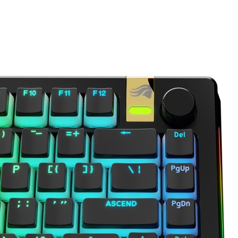 Glorious Gaming GLO-KB-ACC-KC-GPBT-AURA-BLK-US części do urządzeń wejściowych Nakładki na przyciski klawiatury